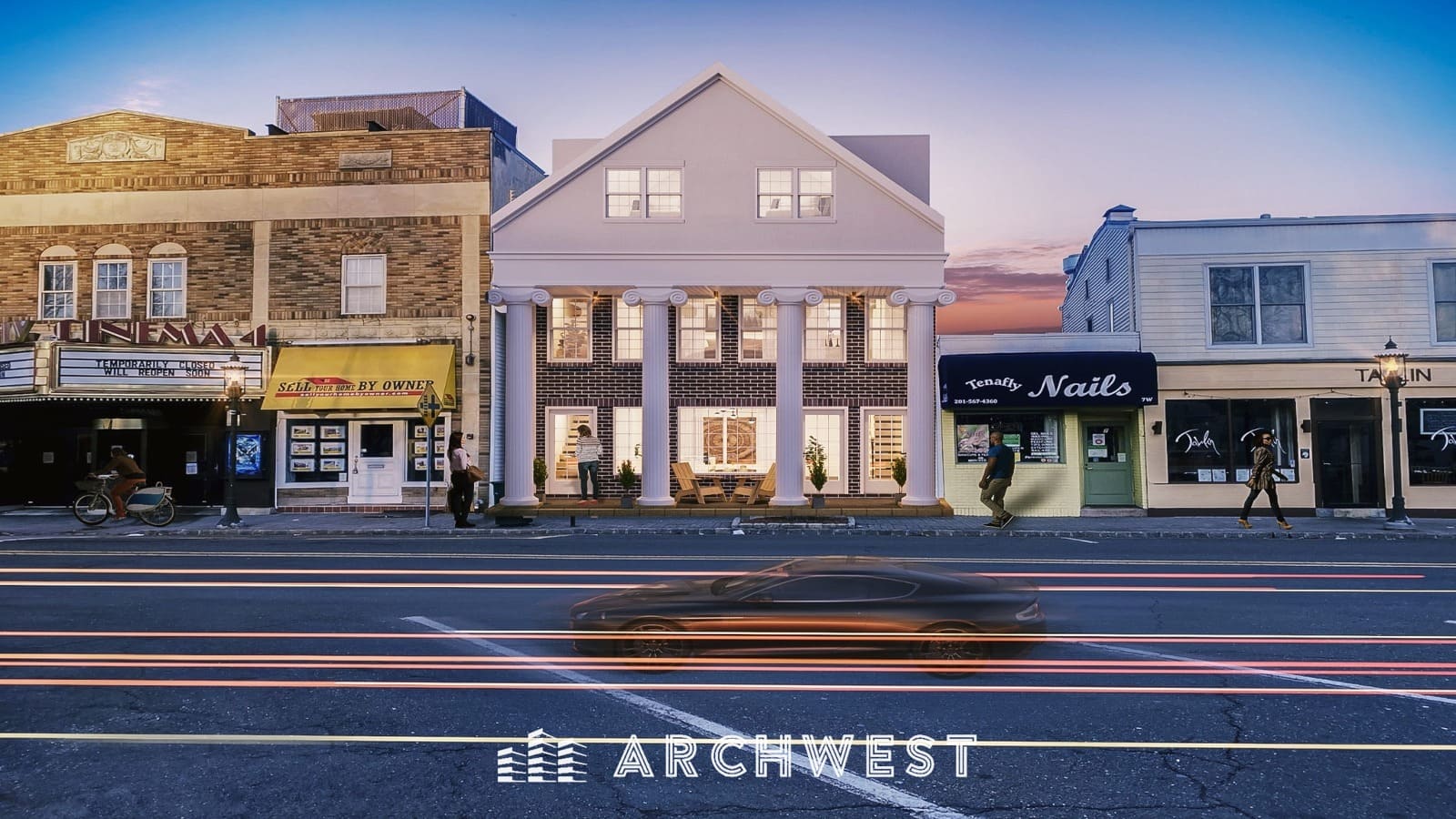 12. 3D Render of a Theatre, Pennsylvania, USA
